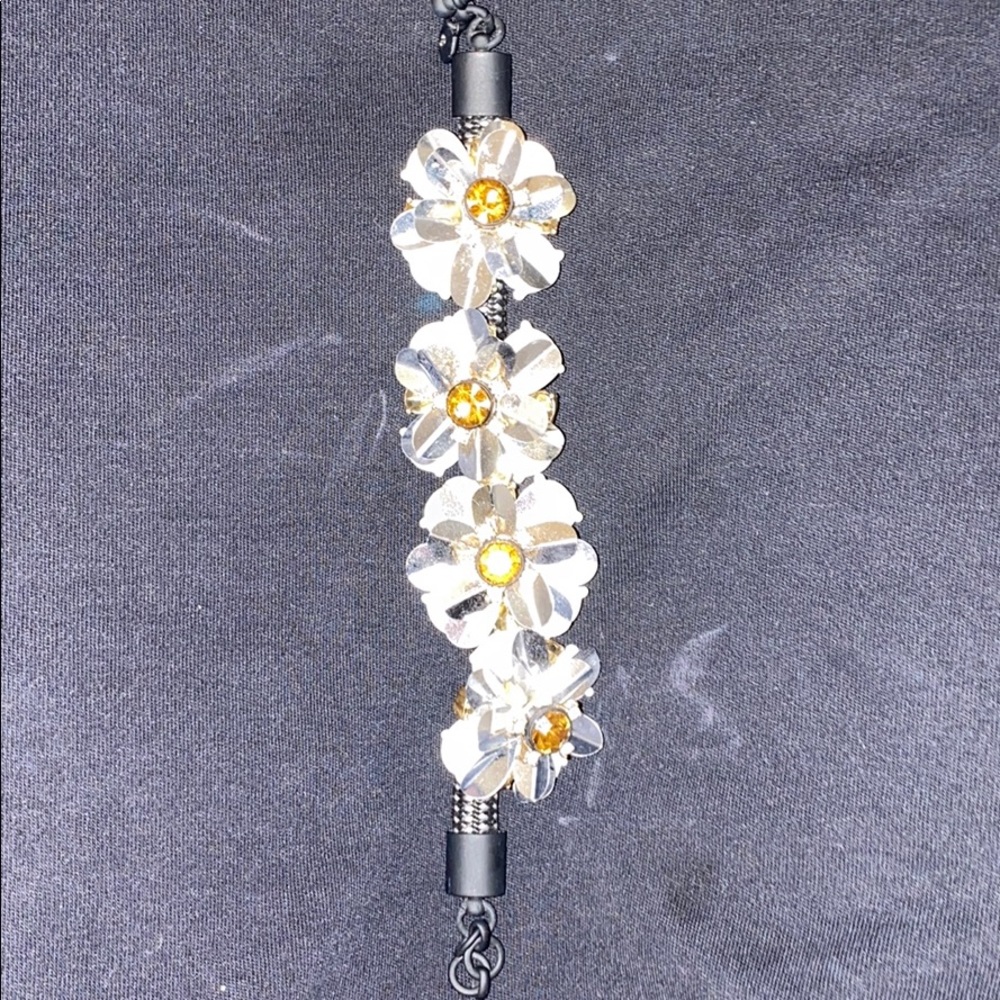 Jcrew Flower Statement Bracelet - image 2